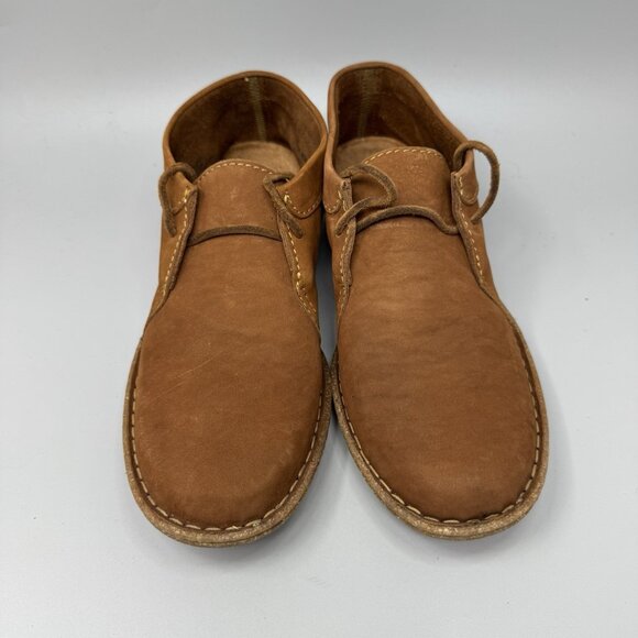 Born Nuala Mable Leaf Brown Leather Nubuck Chukka Bootie size 10 - Picture 5 of 9